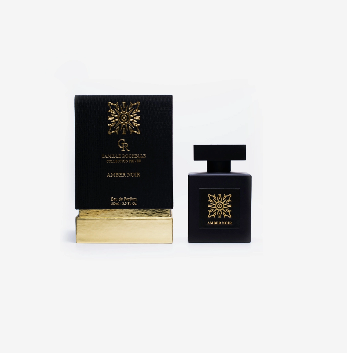 Amber Noir Scent Box and Bottle